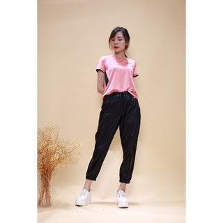 Bộ thể thao nữ đẹp , áo ngắn tay, quần boom lửng trẻ trung Emspo ATS0337 - QL1100 (Hồng, Xanh)