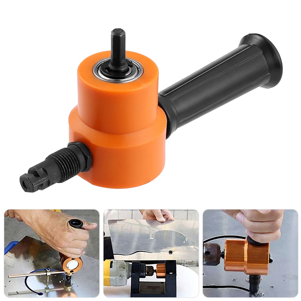 Đầu cắt tôn gắn máy khoan EKEZ có thể cắt đường cong thích hợp cho tấm kim loại/ nhôm/ gỗ