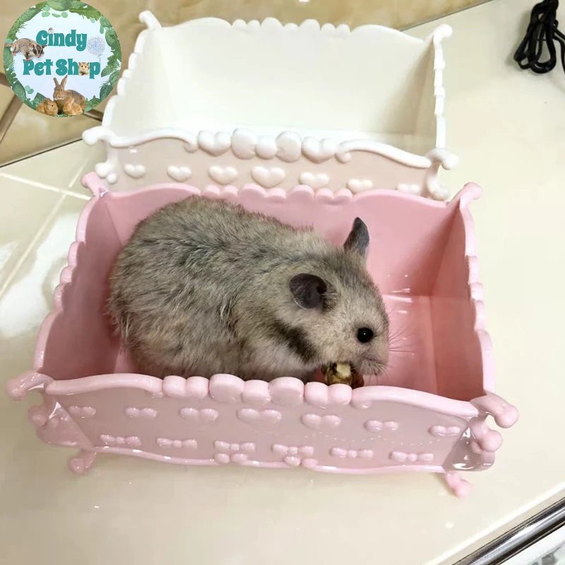 Giường ngủ/Nhà tắm big size cho Hamster