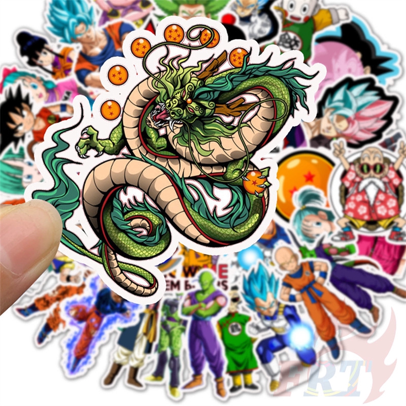 ✪ Dragon Ball Series 01 Stickers ✪ Anime 50Pcs/Set DIY Fashion Waterproof Doodle Decals Stickers