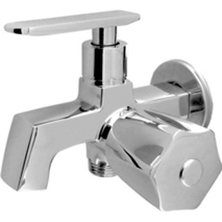 Vòi Sen Tắm Lạnh F7002 bằng đồng thau mạ bóng vòi nước mạnh sáng bóng củ sen xi đầu vuông tay bằng