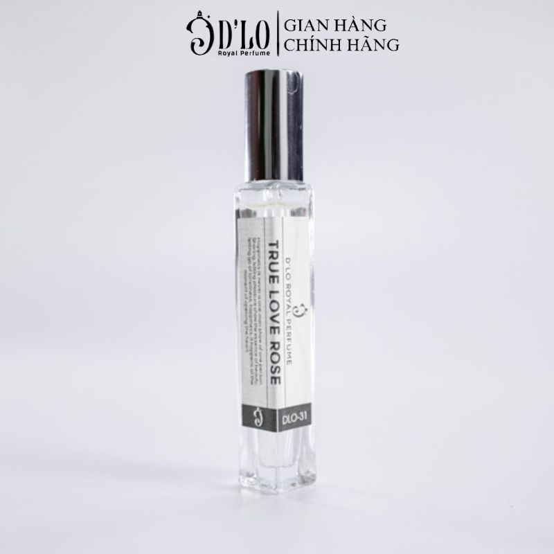 Tinh dầu nước hoa nữ D'lo 31 Trust Love Rose 10ml Mùi hương của những nàng thơ gen Z nhẹ nhàng, lôi cuốn | DLO 31