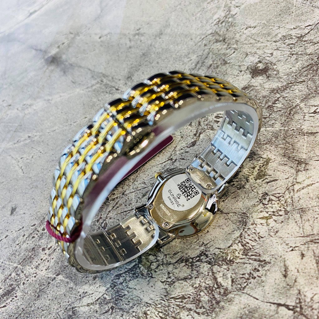 Đồng hồ Sunrise Nam Nữ chính hãng 737SWC.SG.T - kính saphire chống trầy - chống nước