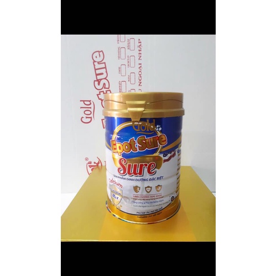 Sữa Epotsure Sure 900g Dinh dưỡng đặc biệt tăng cường đề kháng, phục hồi sức khỏe nhanh cho người già, ngườ