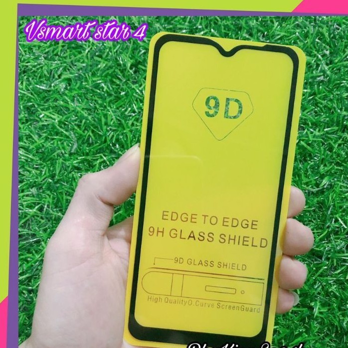 Cường Lực Vsmart Star 4 Full Màn Full Keo 9D độ kết dính cao