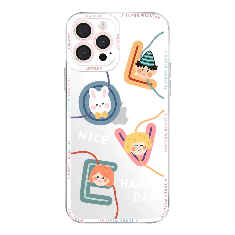 Ốp Điện Thoại Trong Suốt In Hình Bảng Phấn Mắt Cho Apple 13 Iphone12 Love Avatar xsxr 6/7/8p