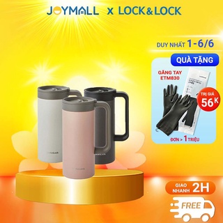 Ly giữ nhiệt Lock&Lock 473ml có tay cầm LHC4247 - Hàng chính hãng, miệng ly rộng, đế silicone chống ồn - JoyMall