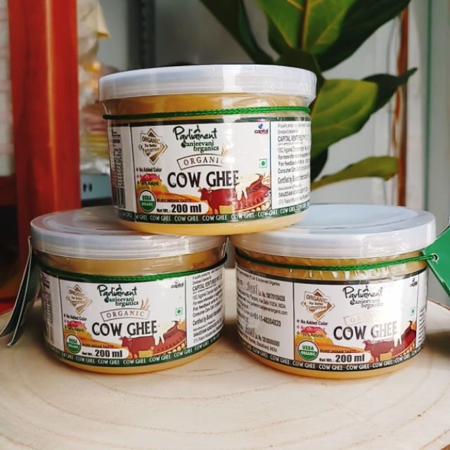 Bơ GHEE organic hữu cơ 200ml [Parliament]