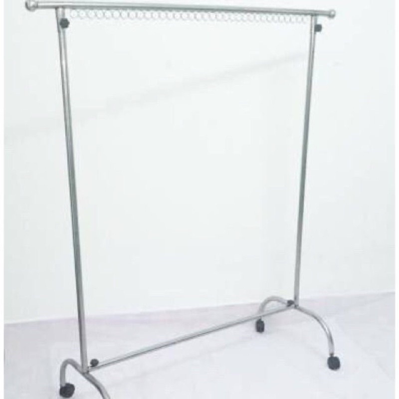 sào phơi đồ inox đơn (có khoen và không khoen)