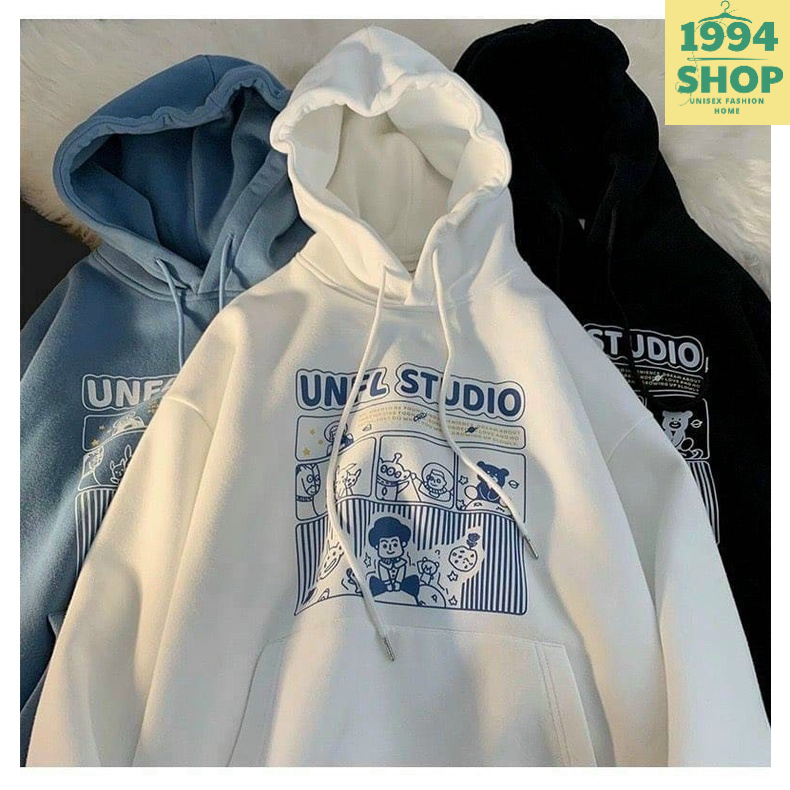 Áo hoodie nam nữ, Áo hoodie UNISEX chất nỉ ngoại Form Rộng dày dặn có mũ 2 lớp hình in TO nổi bật - K144