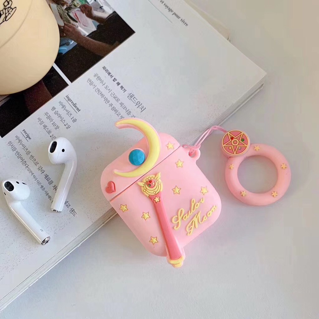 Hộp đựng tai nghe Apple Airpods chất liệu silicon siêu đáng yêu