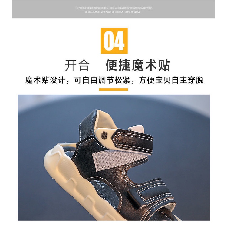 Sandal siêu nhẹ cho bé, dép quai hậu bản ngang có 2 màu đen trắng cực phẩm luôn ạ.