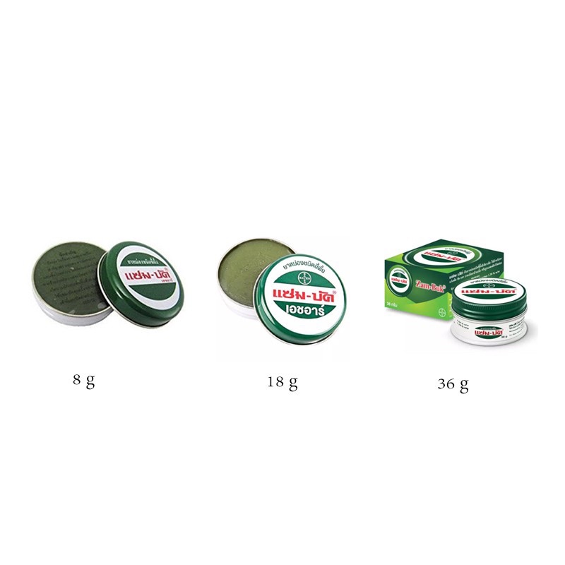 Dầu Cù Là Cao Khuynh Diệp Bạch Đàn Ngăn Côn Trùng Đốt Zam Buk ZamBuk Zam-Buk Thái Lan