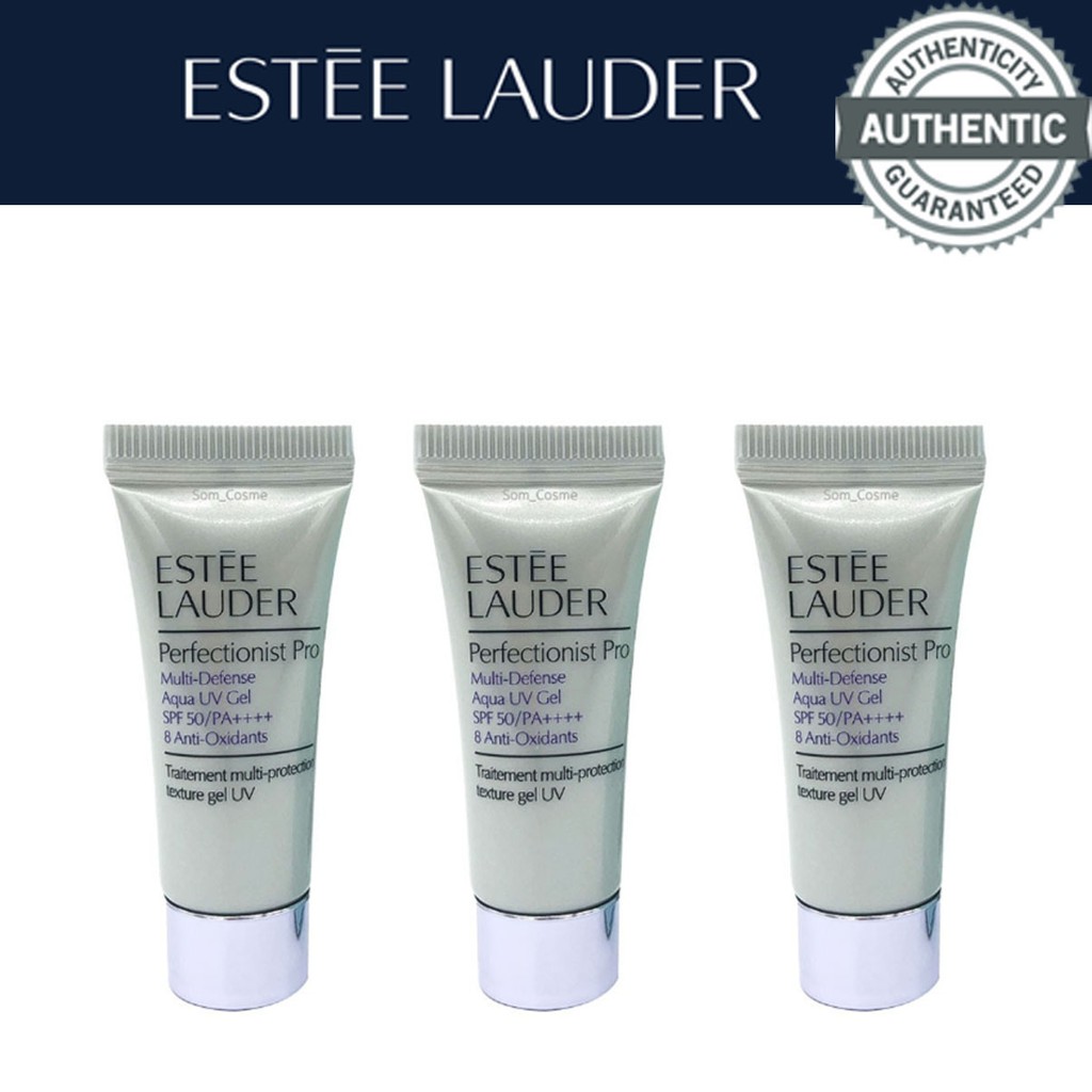 Kem chống nắng Estee lauder Perfectionist Pro Multi-Defense Aqua UV Gel SPF 50 with 8 Anti-Oxidants 25ml(5mlx5pcs)