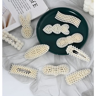 sét 10 kẹp tóc mái siêu xinh cho nữ