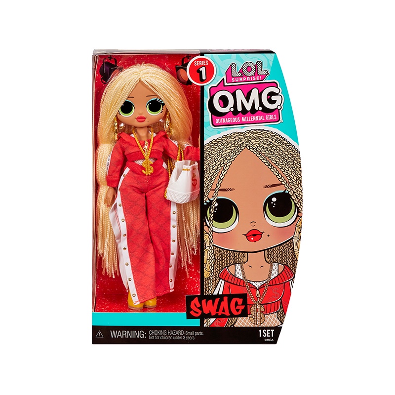 Đồ Chơi LOL SURPRISE Cô Nàng Thời Trang Omg Series 1 - Swag 580515EUC