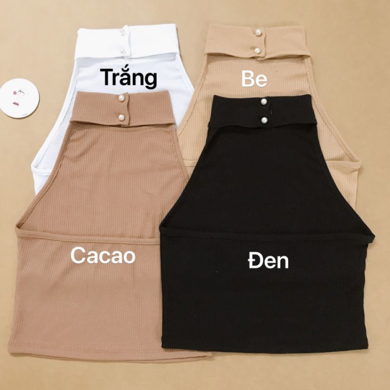Áo Yếm Ngọc Croptop Thun Gân alohashop91