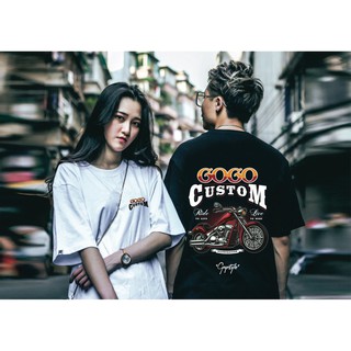 MG77 [Ảnh thật] Áo Thun GO GO CUSTOM - áo thun tay lỡ