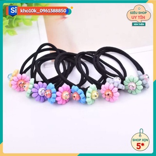 Sỉ 10 buộc tóc hoa mặt cười 37k