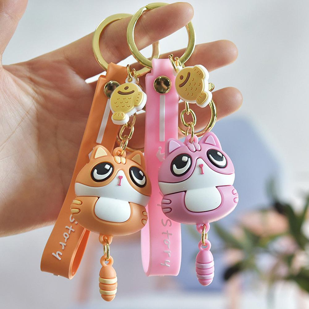 Móc Khóa Hình Mèo PEWANY Dễ Thương