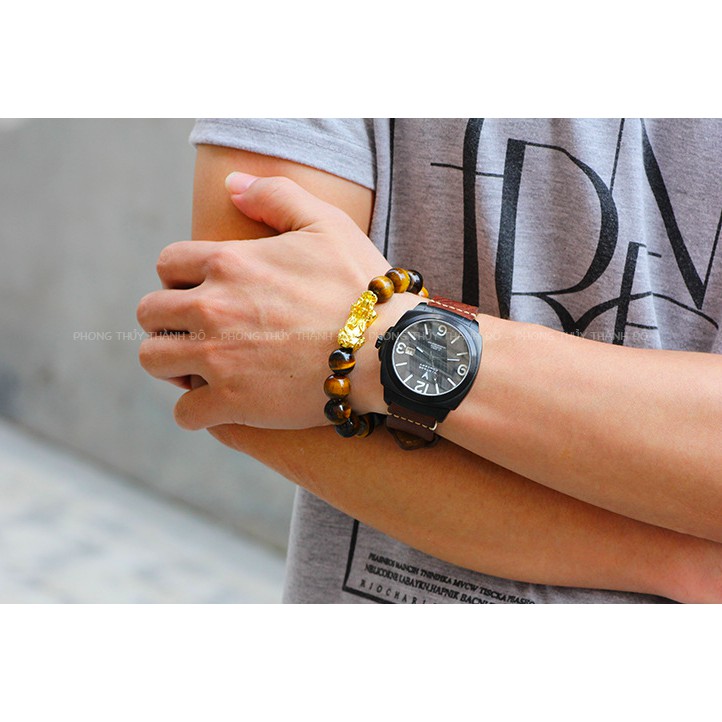 [Mã FAMAYFA giảm 10K đơn 50K] [Giá Xưởng] Chuỗi Vòng Mắt Hổ Vàng Tì Hưu - Phong Thủy Thành Đô | BigBuy360 - bigbuy360.vn