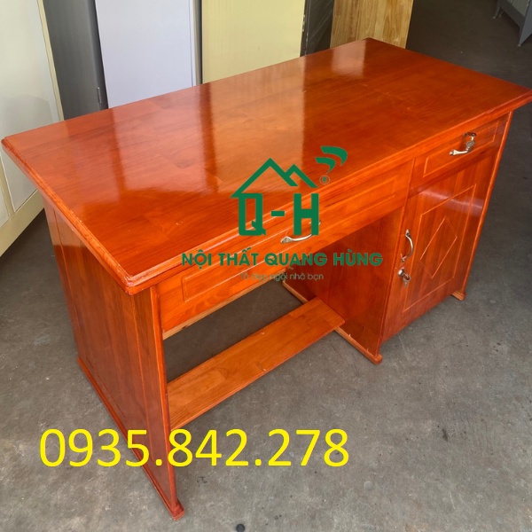 BÀN LÀM VIỆC GỖ THÔNG NÂU GIÁ SỈ