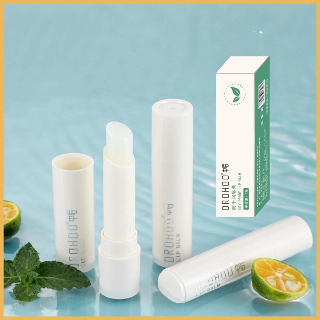 Son Dưỡng Môi Son Dưỡng Không Màu Thành Phần Chanh Dưỡng Ẩm Môi Chống Nứt Nẻ 3g –AnnA.4.0.Cosmetic