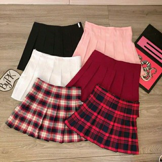 Chân váy tenis trơn ulzzang store