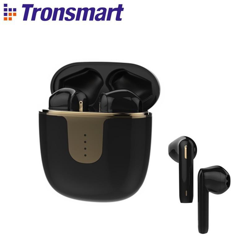 Tai nghe Bluetooth Tronsmart Onyx Ace TWS không dây 5.0 chống nước IPX5 tích hợp công nghệ Qualcomm APTX hủy tiếng ồn