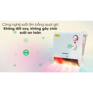 máy sưởi sunhouse shd3816