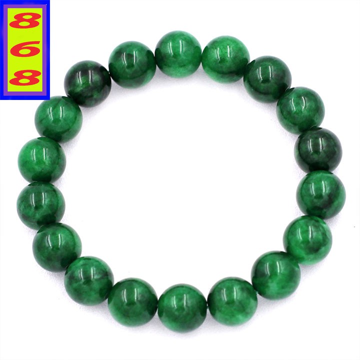 Chuỗi đeo tay màu sơn thủy 8 ly, 10 ly, 12 ly, 14 ly, 16 ly - Hợp mệnh Mộc, mệnh Hỏa - Phong thủy 868