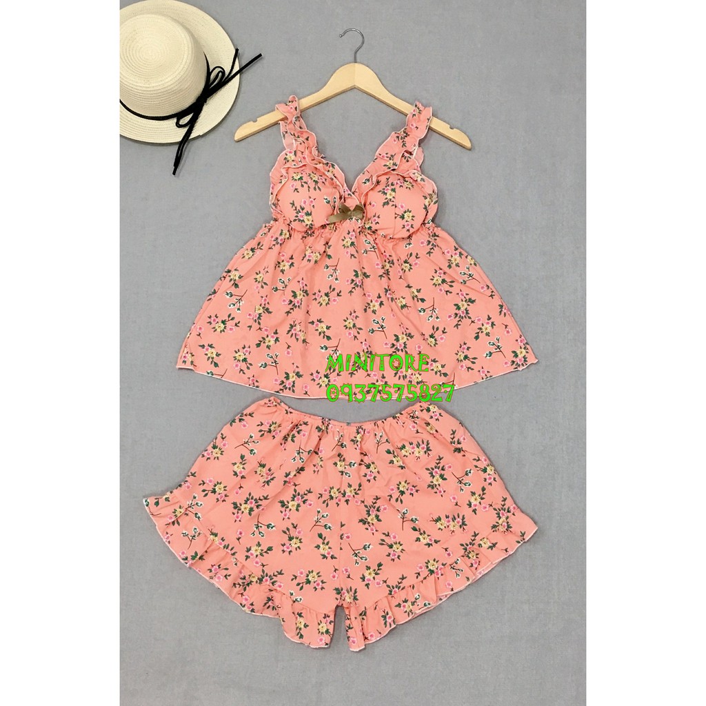 [60KG - 90KG] ĐỒ BIGSIZE KATE LỤA HOA CÓ MÚT ÊM THÁO RỜI, ĐỒ SIZE LỚN VẢI MỀM MÁT KHÔNG NHĂN | BigBuy360 - bigbuy360.vn