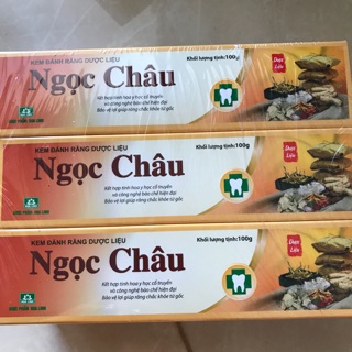 Kem đánh răng dược liệu Ngọc Châu