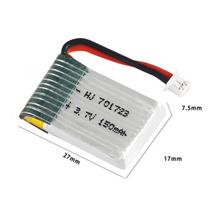 Pin Lipo 3.7v 150mah máy bay điều khiển từ xa xả 25c