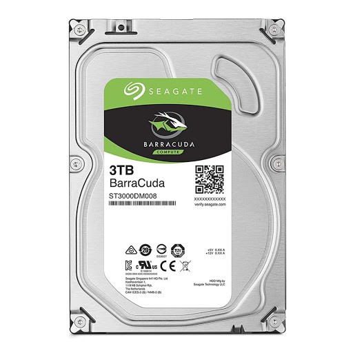 Ổ cứng HDD Seagate Barracuda 3TB 3.5" SATA 3