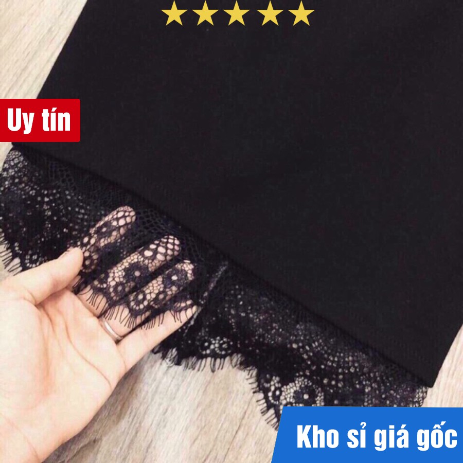 Sỉ Chân Váy Bút Chì Phối Ren