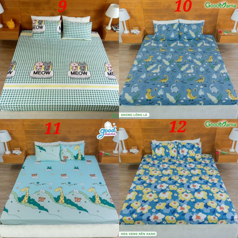 GA CHỐNG THẤM GOODMAMA 100% COTTON. ( K Kèm vỏ gối)