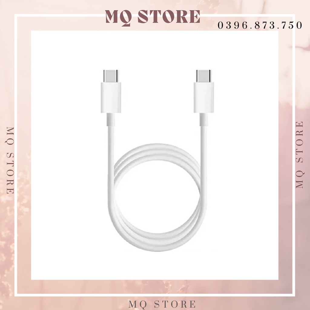 Cáp sạc Samsung Note 10, Note 10 Plus 2 đầu Type C, chuẫn sạc nhanh, độ dài 1 mét, bảo hành 12 tháng
