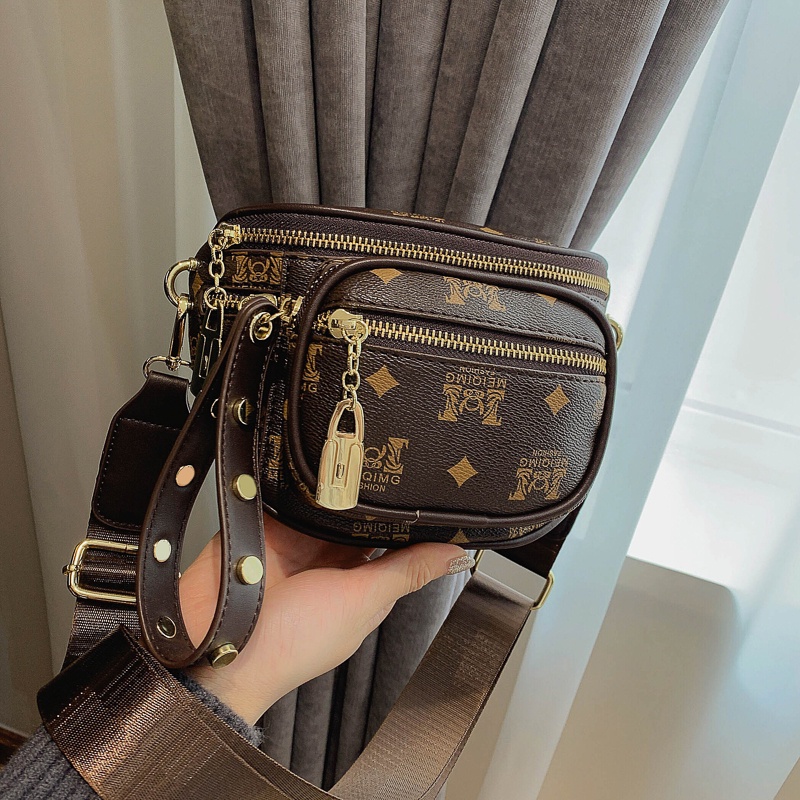 Túi xách nữ đeo vai phong cách Hàn Quốc kiểu dáng bao tử chất da mềm mịn Capucha T145