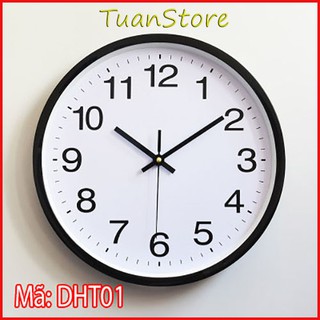 Đồng hồ treo tường sáng tạo mã DHT01 (2 màu)