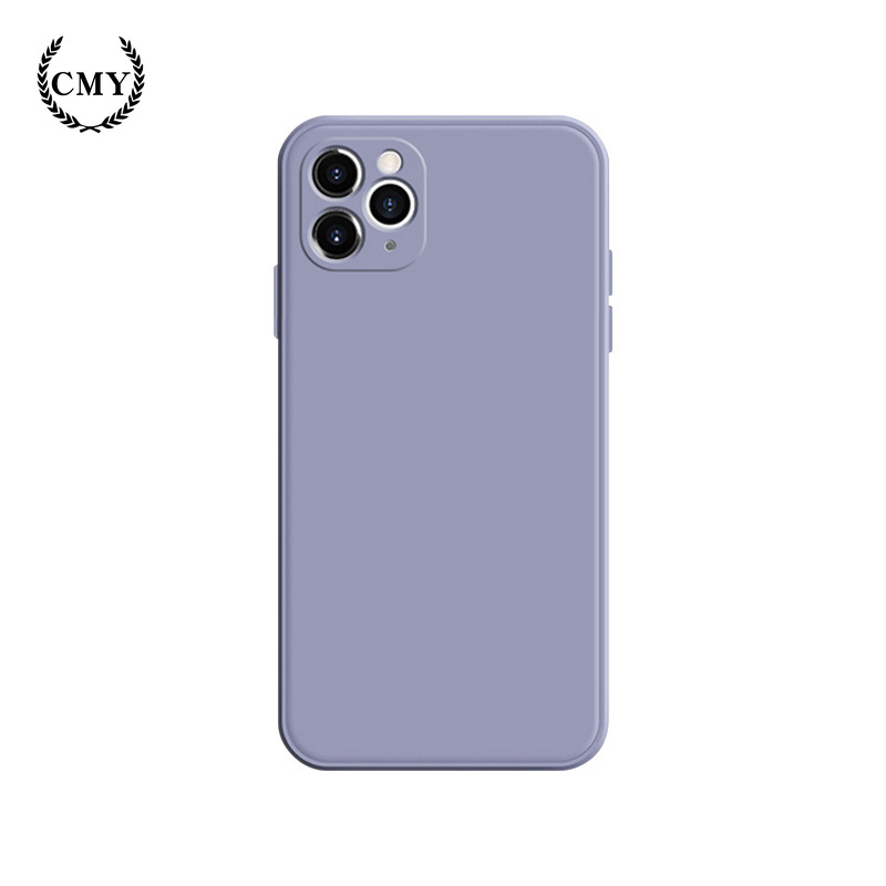 ốp iphone 11 Ốp lưng bằng silicon màu trơn đơn giản cho iPhone11/11Pro 11pro Max X XR XS XS MAX 7 8 plus SE 12 pro max 12 mini 13 pro max 13 mini