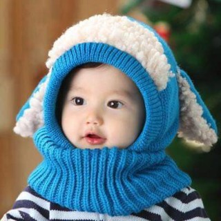 MŨ LEN LÔNG CỪU SIÊU ẤM CHO BÉ