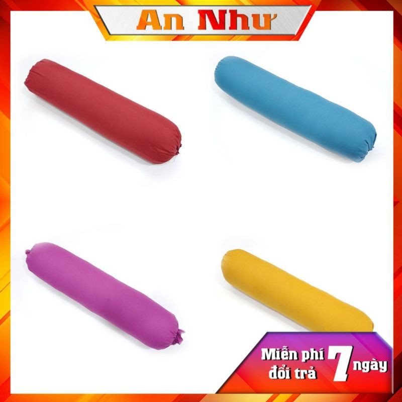 Vỏ gối ôm cotton đũi 35x100cm đẹp mê ly