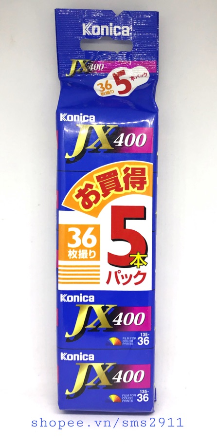 Film chụp ảnh Konica JX 400