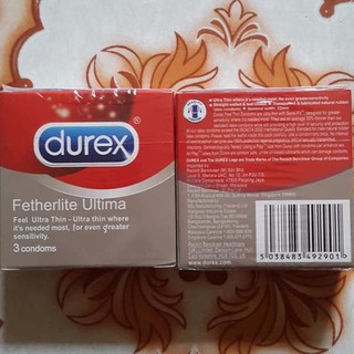 Bao cao su Durex Fetherlite ultima hộp 3 chiếc 11091990