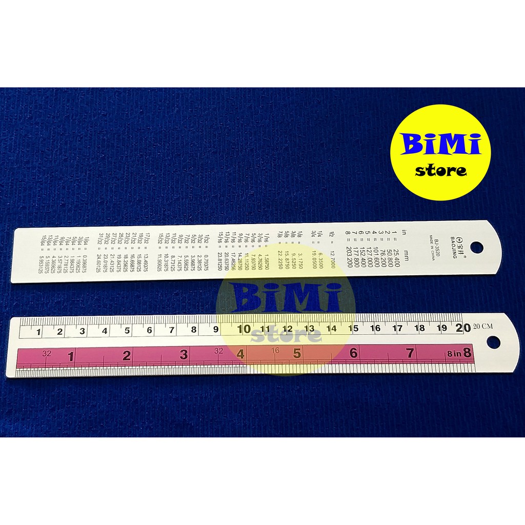 Thước nhôm 15cm, 20cm và 30cm - BiMi store