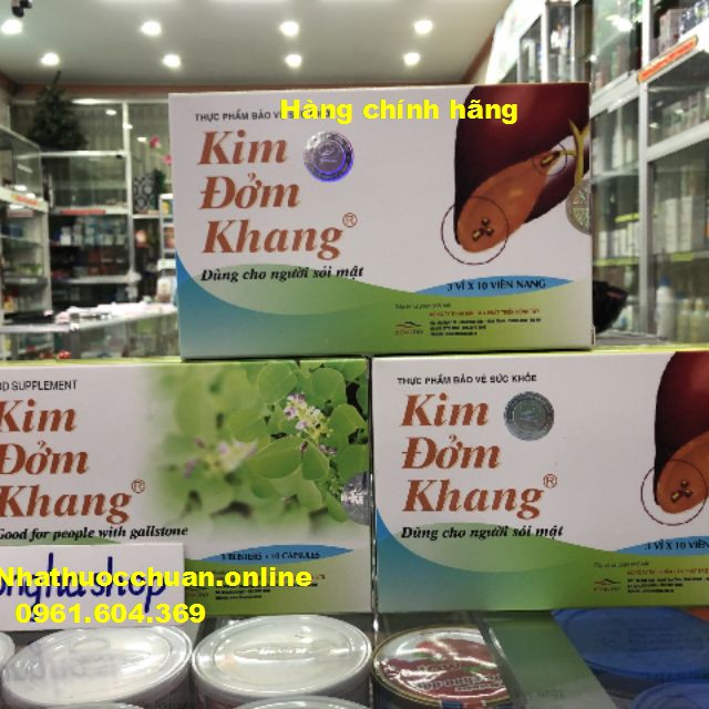 KIM ĐỞM KHANG hỗ trợ điều trị sỏi mật, phục hồi chức năng gan