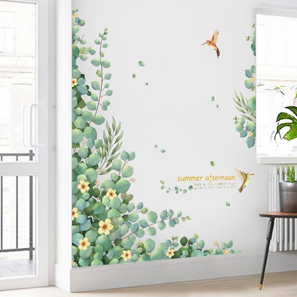 deal dán tường tán cây dán góc hàn quốc