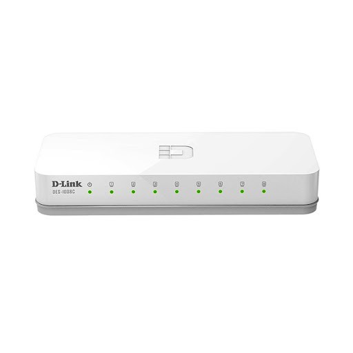 Bộ Chia Mạng DLink DES 1008C 8-Port - Switch 8 Cổng