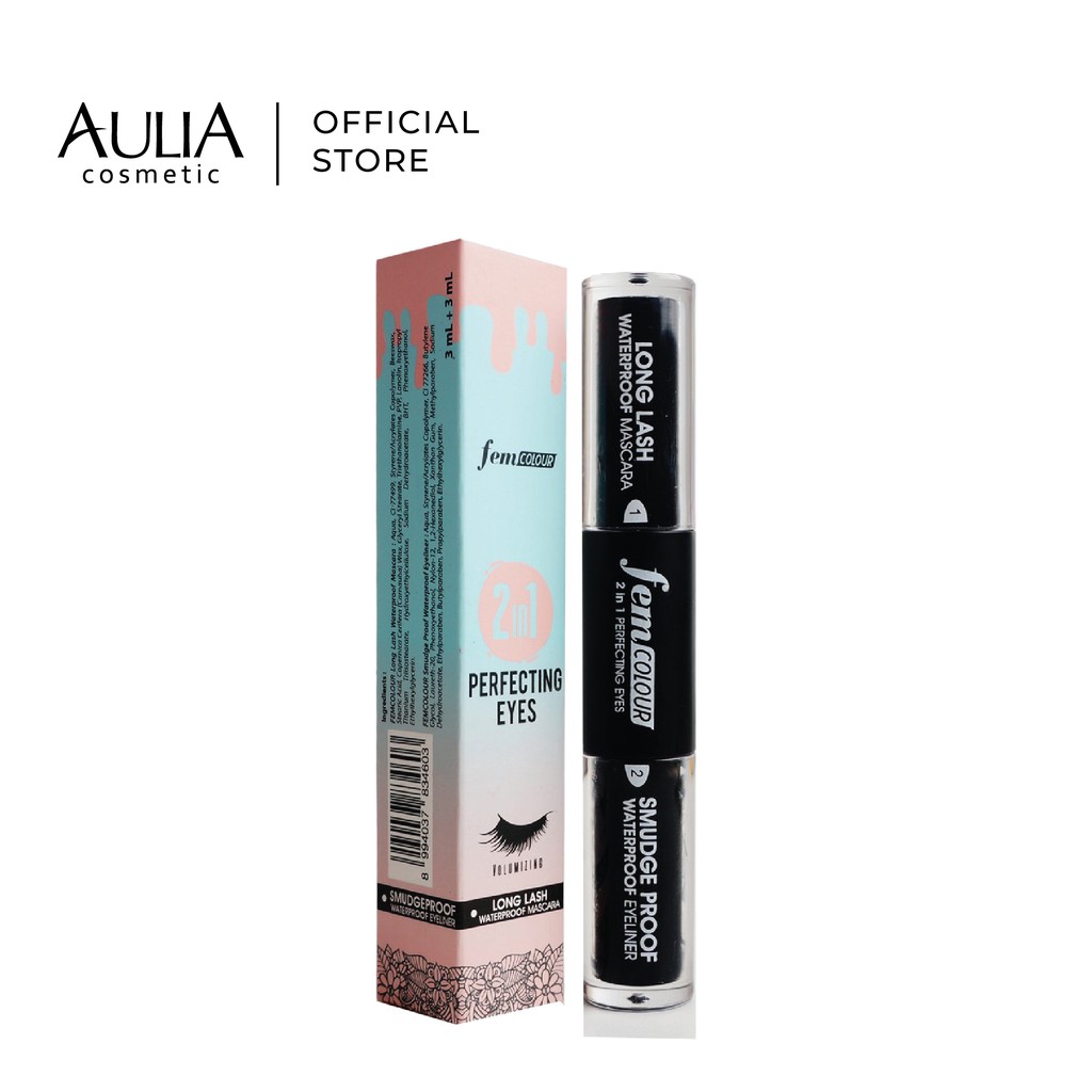 (Hàng Mới Về) Bảng Phấn Mắt Fem 2 Trong 1 Màu Sắc Hoàn Hảo | BigBuy360 - bigbuy360.vn